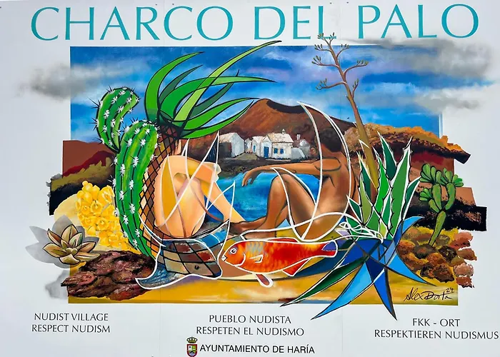 Daire Juwel Des Meeres Nudist Place Fkk Complejo Nudista - - Charco del Palo